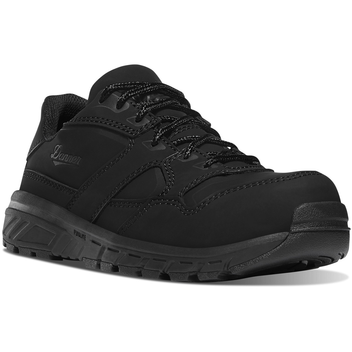 Danner Run Time EVO Composite Toe Black Work Shoes Womens - South Africa 10478ANKC